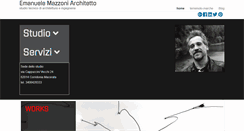 Desktop Screenshot of emanuelemazzoniarchitetto.com